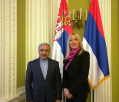 30 December 2019 The Head of the PFG with Iran and the Ambassador of the Islamic Republic of Iran to Serbia
